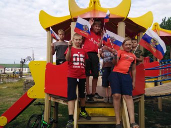 День Государственного флага Российской Федерации киквидзенцы поддержали флэшмобом