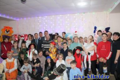 Партийная акция «Вместе в Новый год!» проведена в Киквидзенском районе