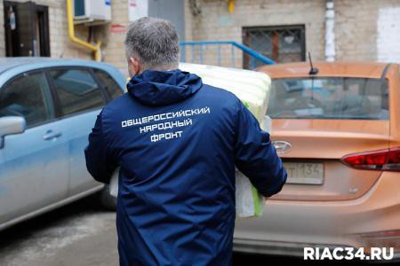 Волгоградский Народный фронт собрал гуманитарную помощь для семей из Луганска и Донецка