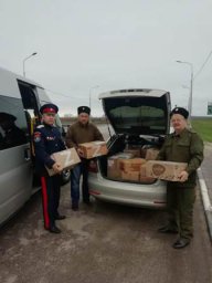 Из Преображенской отправлен третий гуманитарный груз на Донбасс