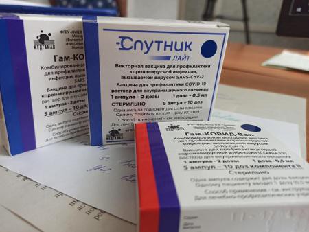 В Волгоградскую область поступила самая крупная партия однокомпонентной вакцины «Спутник-Лайт»